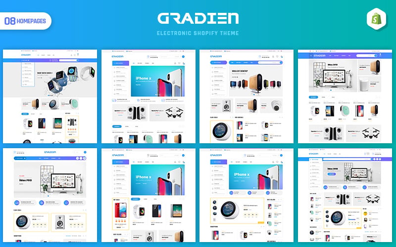 Electronics &amp; Warehouse Shopify Theme