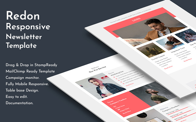 Responsive Email Newsletter Template