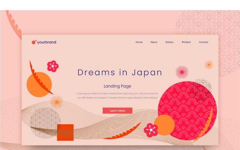Download Background "Ab 18 Dreams in Japans Background" / Ab 18 Dreams in Japans Background - Background на тему графика abstracts,adobe illustration,attractive,background,colorful,creativity,designs,flat,homepage,illustrations,landing,modern,pages,shape,template,vectors,website