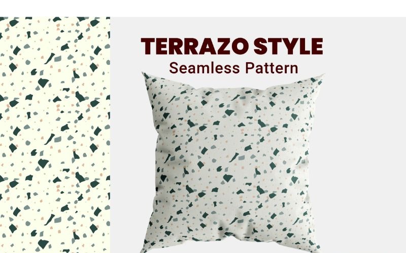 Download Background "Seamless Pattern Terrazo Style Background" / Seamless Pattern Terrazo Style Background - Background на тему графика background,pattern,illustration,vector,design,texture,print,seamless,nature,wallpaper,graphic,textile,space,robot,alien