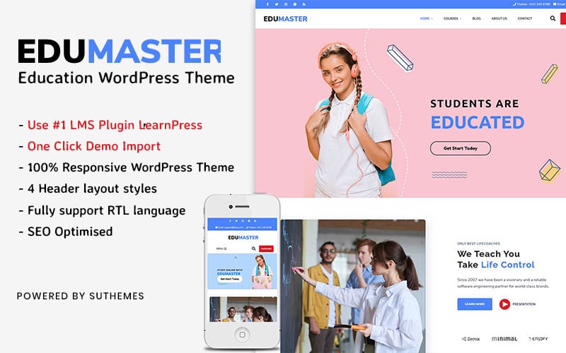 EduMaster WordPress Theme