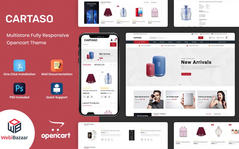 Mega Store OpenCart Template