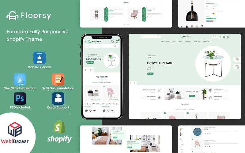 Responsive Furniture Shopify Theme