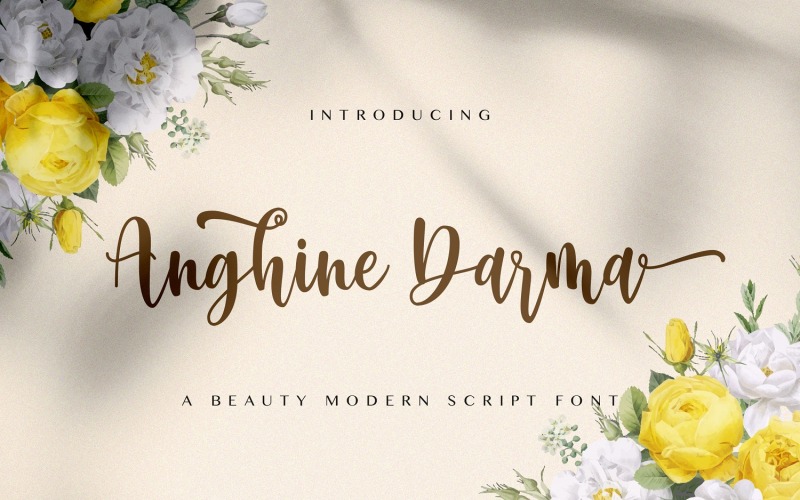 Download Шрифт "Anghine Darma - Modern Cursive Font" / Anghine Darma - Modern Cursive Font - Шрифт на тему графика lettering,script,calligraphy,brush,modern,handwritten,vintage,elegant,handlettering,handdrawn,logotype,stylish,handwritting,font,whimsical