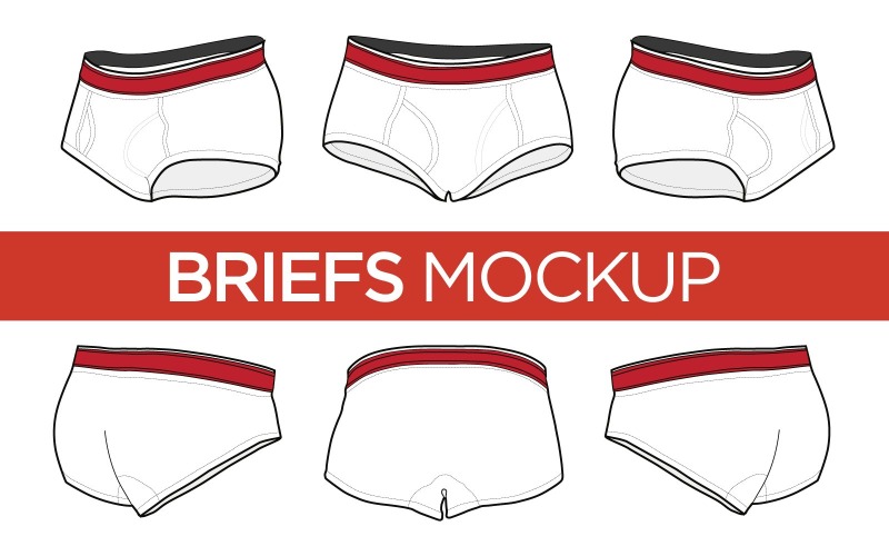 Download Мокап для продукта "Briefs/Underwear - Vector Template product mockup" / Briefs/Underwear - Vector Template product mockup - Мокап для продукта на тему графика briefs,underwear,mockups,templates,graphics,illustrations,drawings,layers,editable,eps,svg,ai,png,dxf,pdf,vectors,mock ups,apparel,adobe illustrator,royalty free