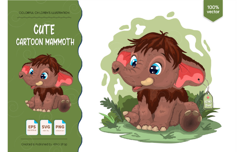 Download Vector "Cute Cartoon Mammoth - Vector Image" / Cute Cartoon Mammoth - Vector Image - Vector на тему графика cartoon mammoth paint,cartoon mammoth,elephant clipart,mammoth svg,elephant print,mammoth clip art,mammoth applique,elephant illustration,baby mammoth,mammoth animal svg,kids art project,png 
