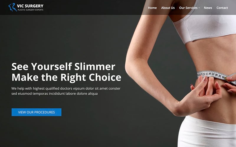 Plastic Surgery Booking WordPress Theme