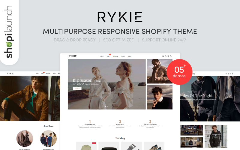 Multipurpose Responsive Shopify Theme