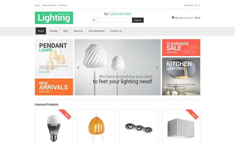 дизайн интерьера отзывчивая тема shopify