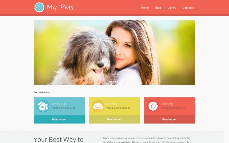 тема WordPress animal planet
