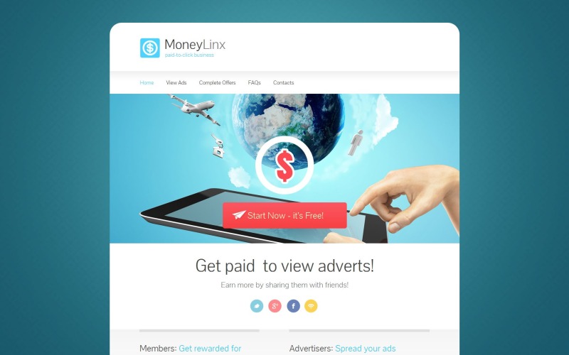 финансовый консультант moto cms html шаблон