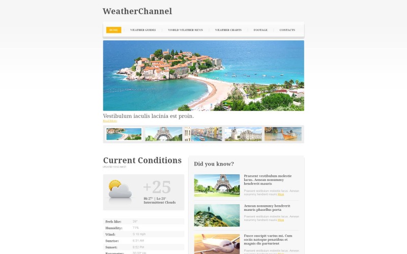 тв канал moto cms html шаблон