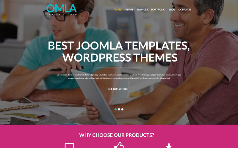 веб дизайн агентство wordpress тема