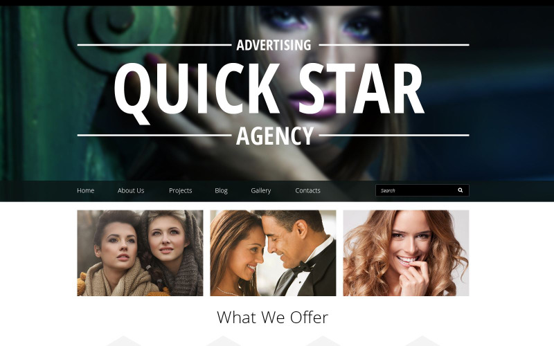 pro creative advertising drupal template