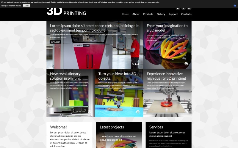шаблон 3d evolution joomla