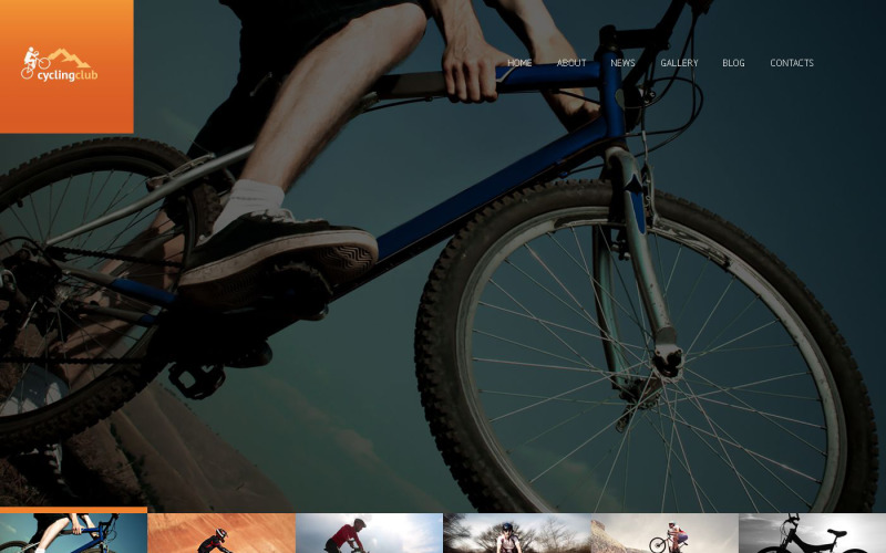 cycling responsive wordpress theme