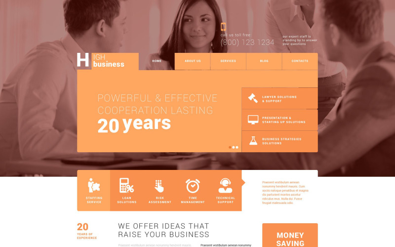 тема wordpress smart business solutions