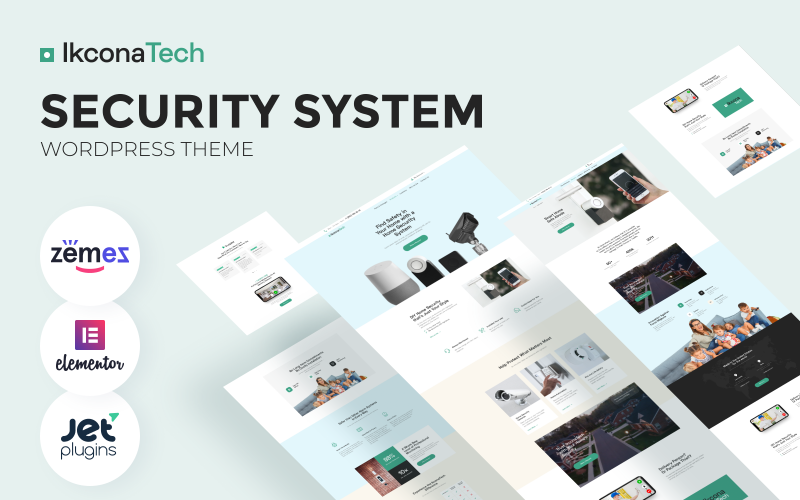 тема wordpress для системы безопасности