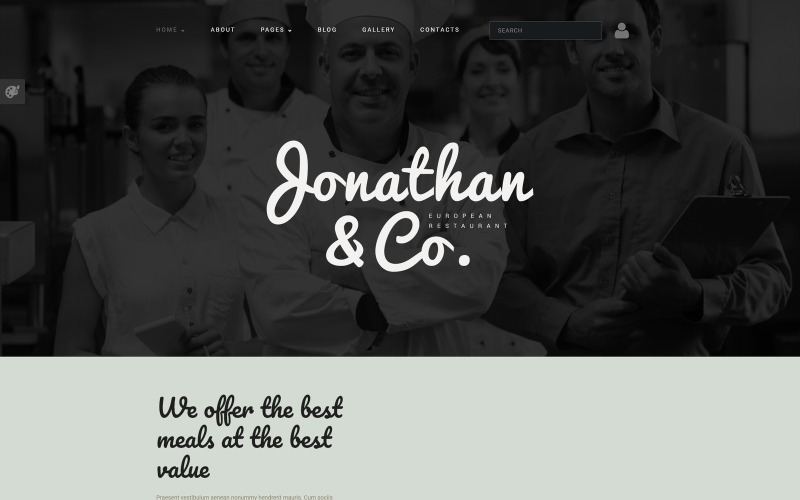 шаблон jonathan co joomla