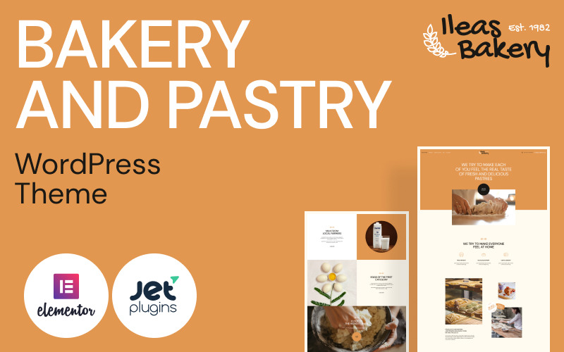 тема wordpress ileas bakery