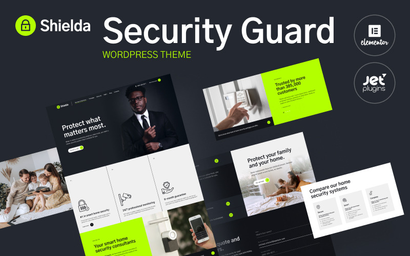 охранник wordpress тема