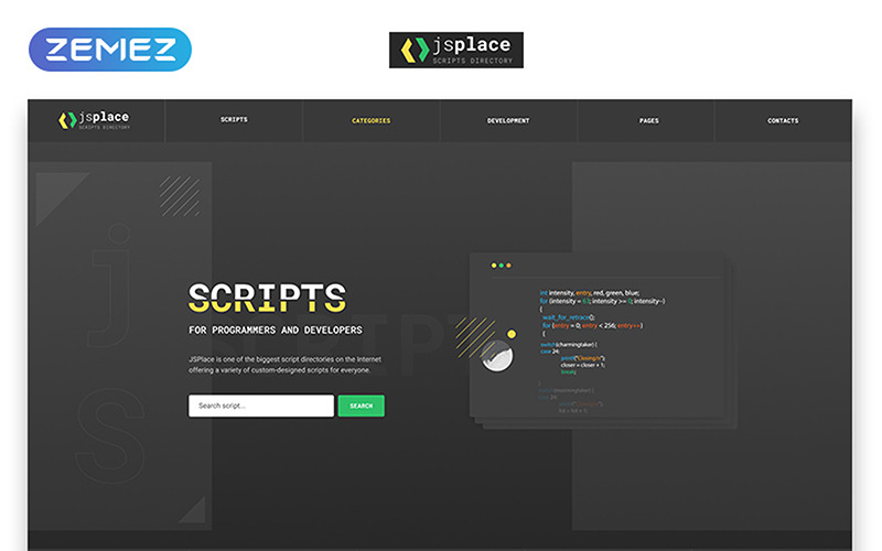 веб-разработка многостраничный креативный html шаблон веб-сайта