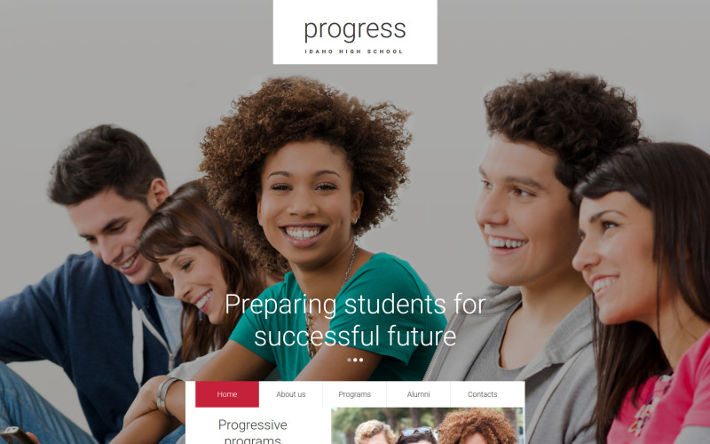 шаблон education moto cms 3