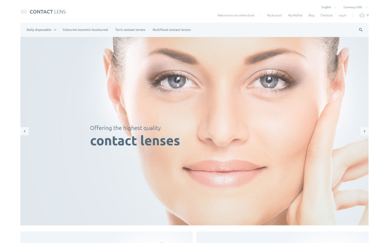 clear vision magento тема