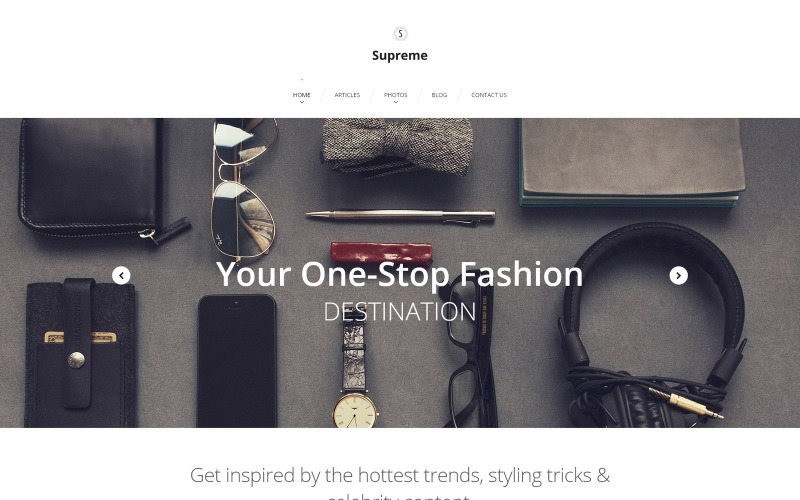supreme wordpress theme