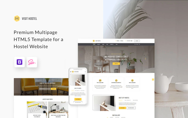 шаблон сайта travel multipage html5