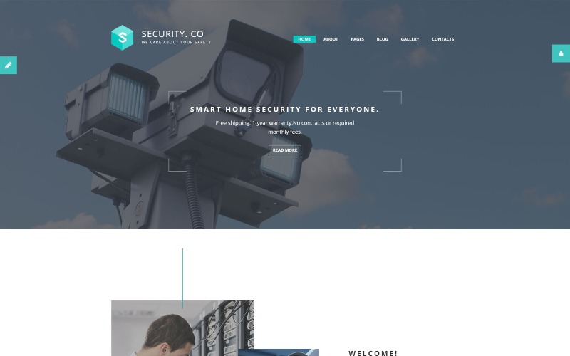 шаблон security co. joomla