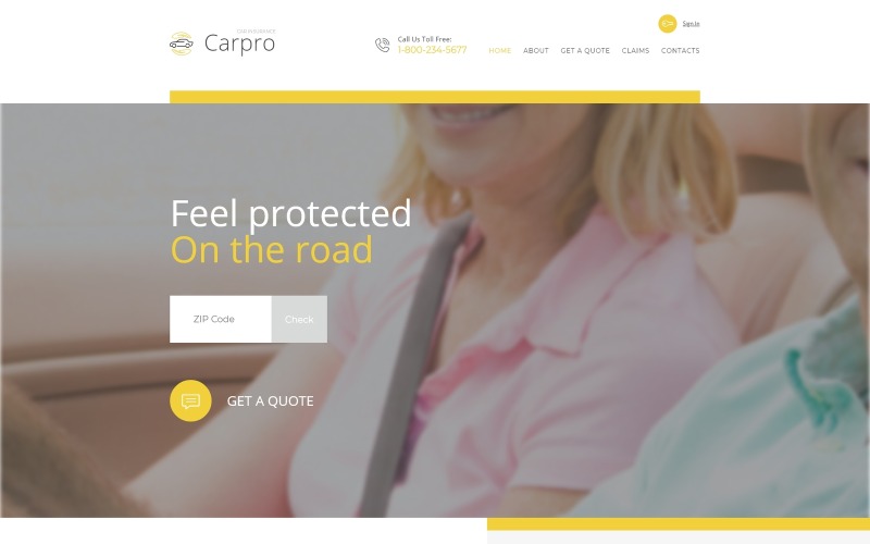 шаблон сайта carpro