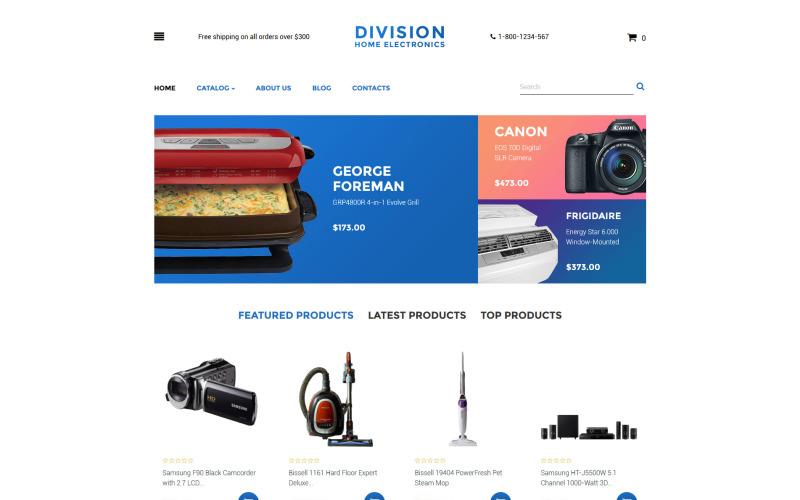 шаблон division virtuemart
