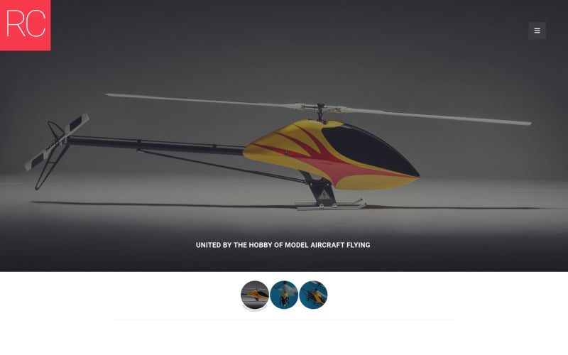 шаблон сайта rc