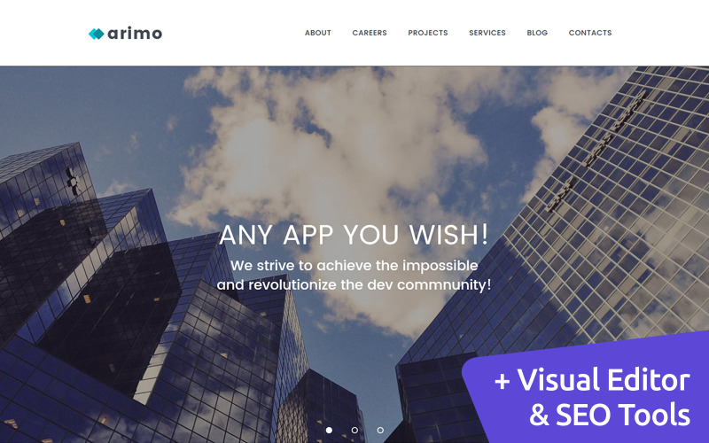 программное обеспечение компании moto cms 3 шаблон