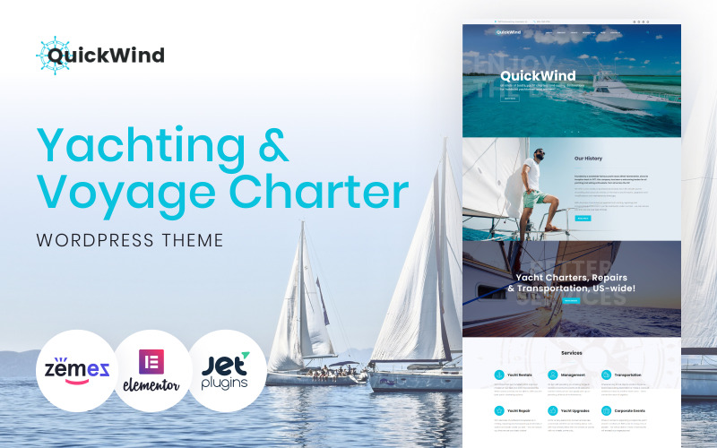 quickwind wordpress тема