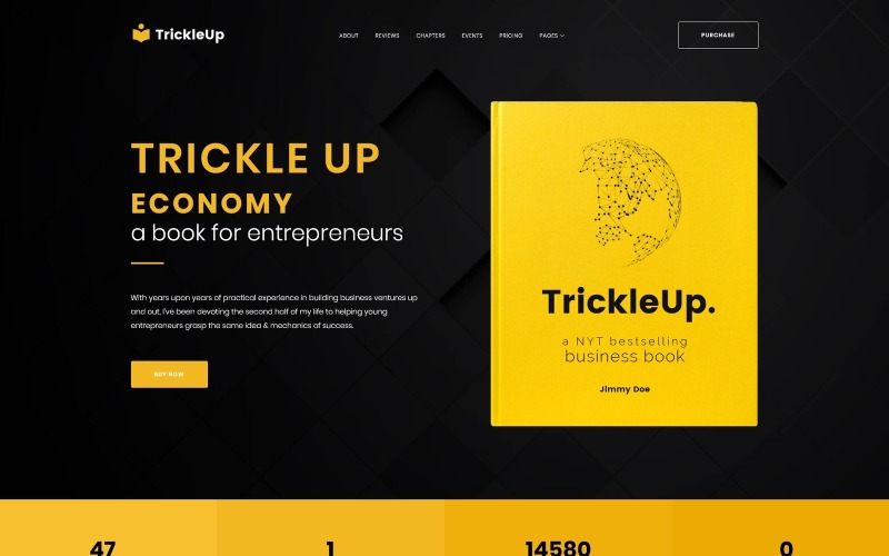 книга посадка wordpress тема