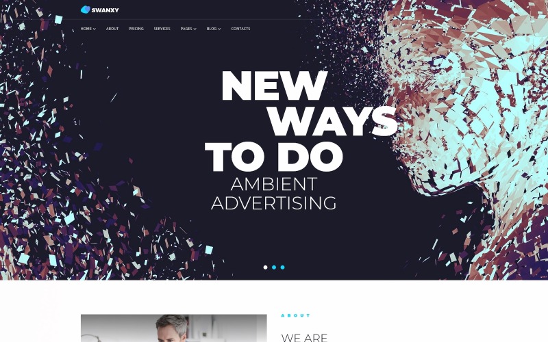 swanxy wordpress тема