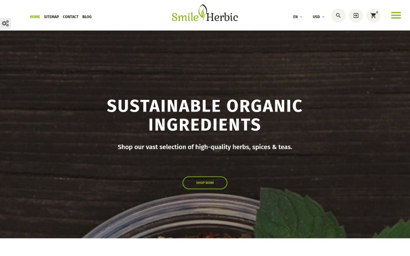 smileherbic prestashop тема