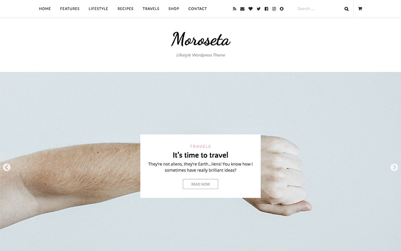 тема wordpress moroseta