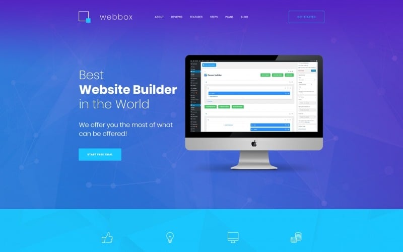 веб-разработка шаблона moto cms 3