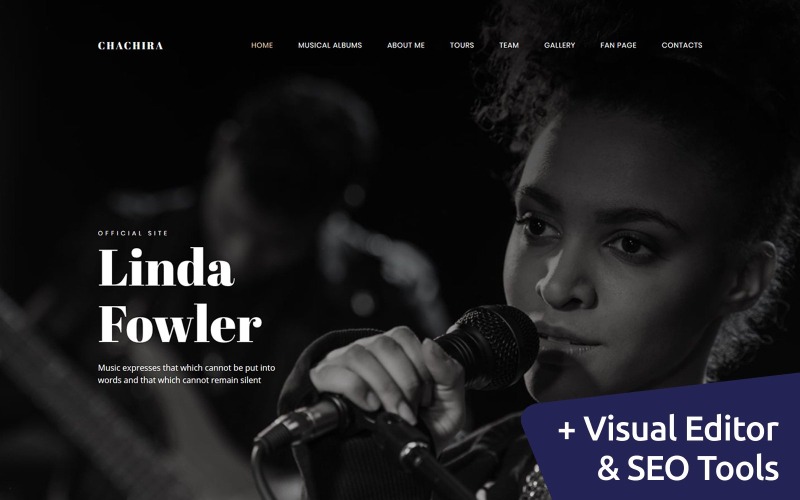 шаблон singer premium moto cms 3
