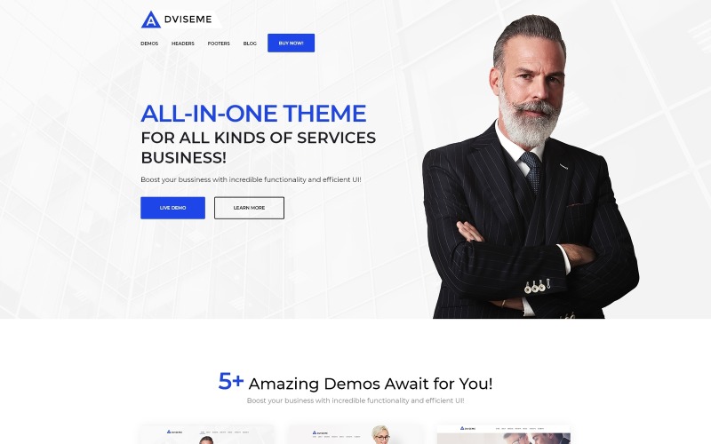 тема wordpress business advisor