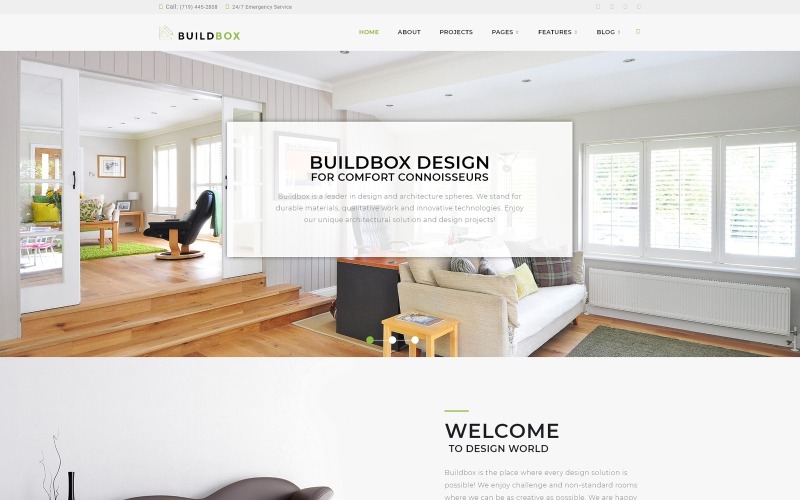 тема wordpress architecture agency