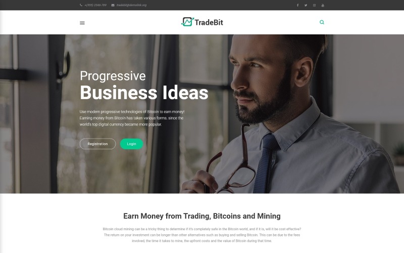 торговая тема wordpress