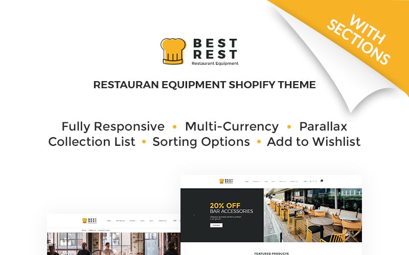 бар аксессуары shopify тема