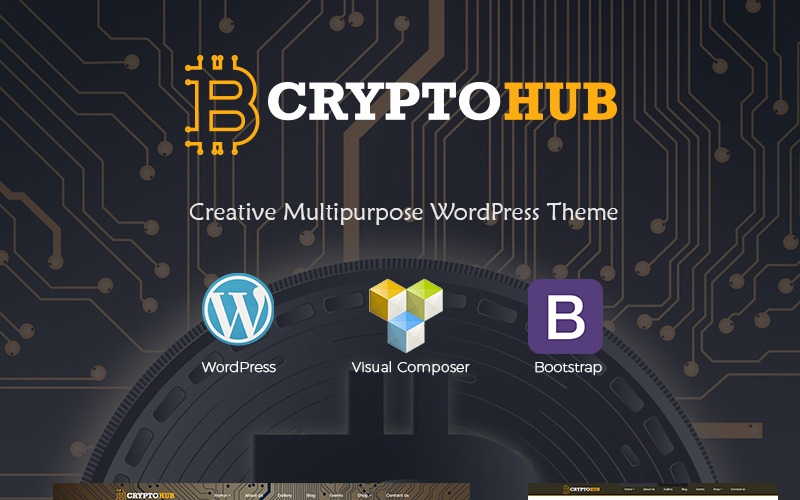 криптовалюта wordpress тема