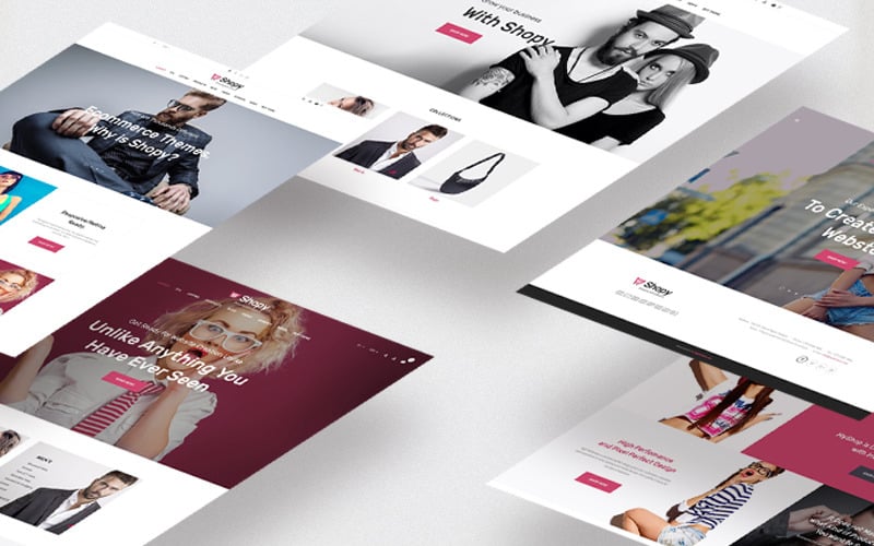 shopy fashion shopify тема