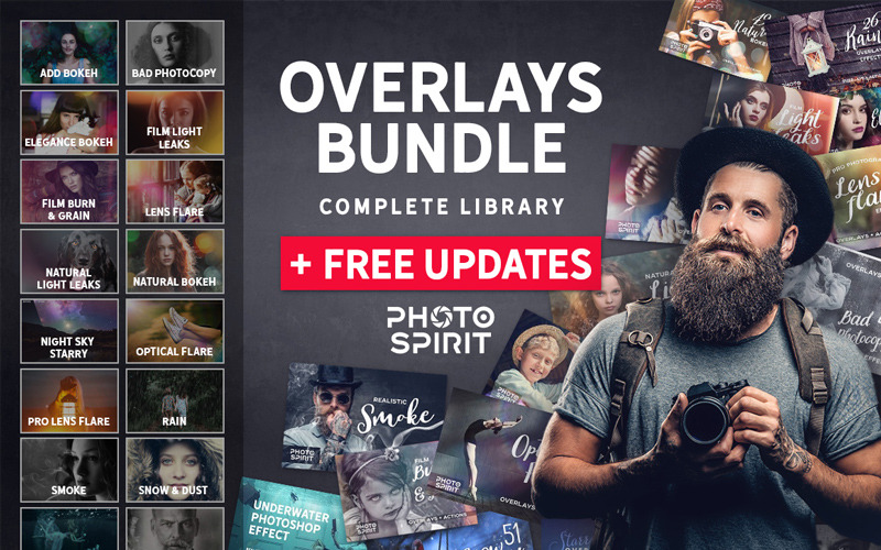 Download Набор стилей наложения для Photoshop / OVERLAYS  + FREE Updates - Bundle - Бандл на тему фотограф overlays photoshop background download effects photos photography overlay pictures creator designs photo effect gallery ideas pack bundle