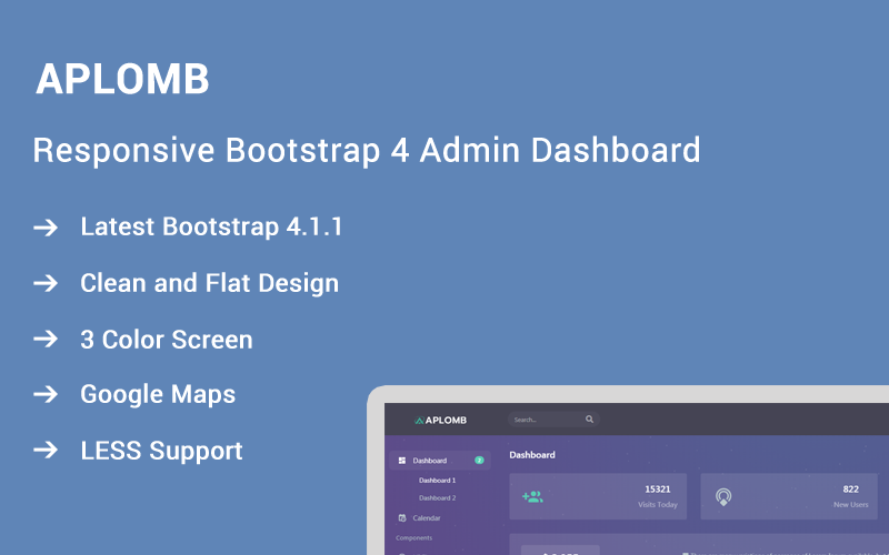 адаптивный шаблон администратора bootstrap 4